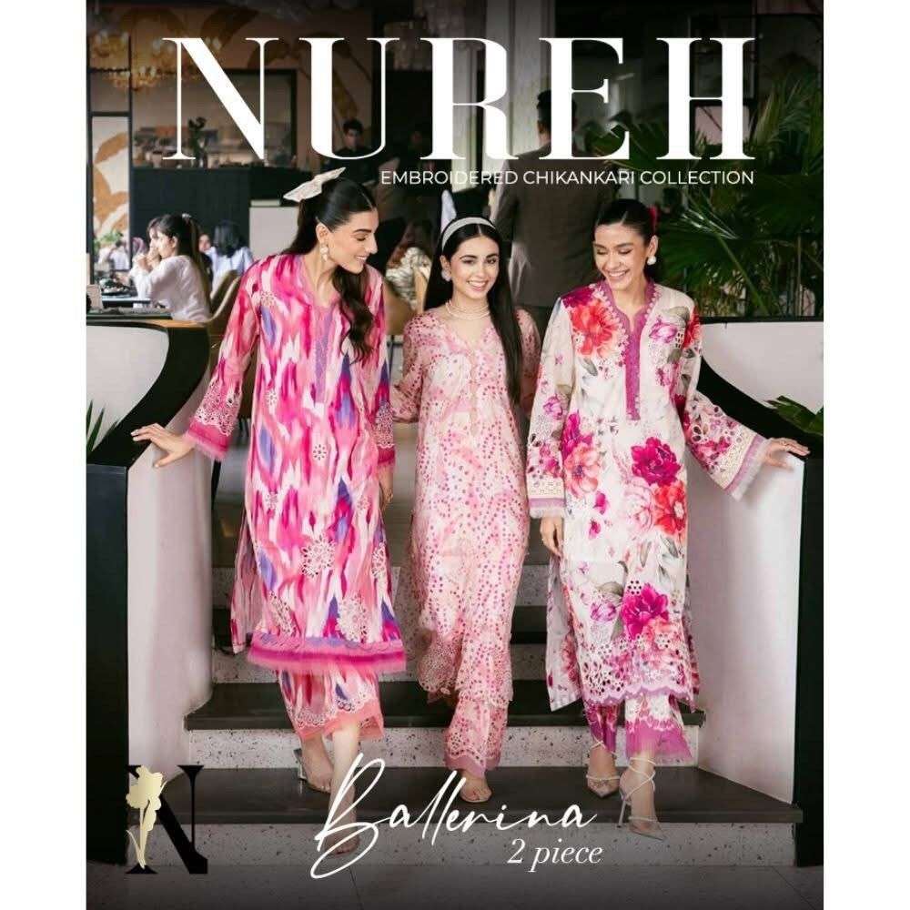 BALLERINA 2 PIECE LAWN 25 by NUREH
